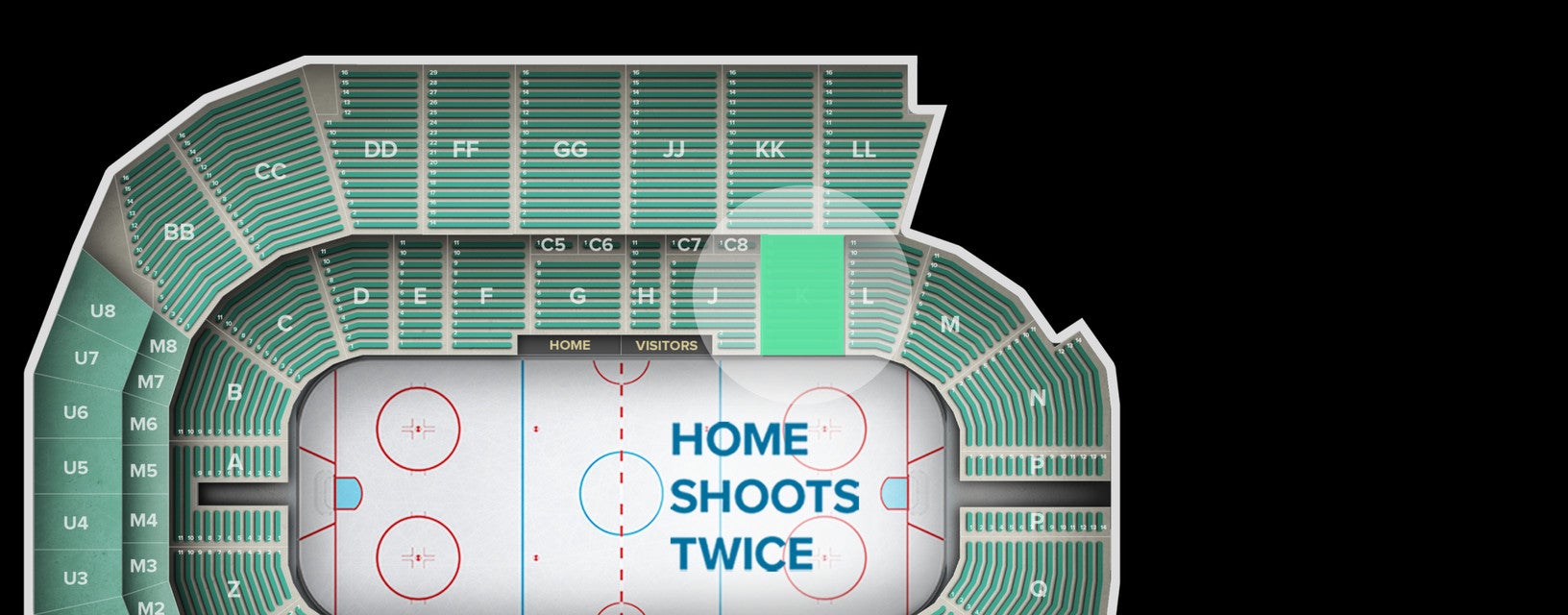 Seat view from Lower