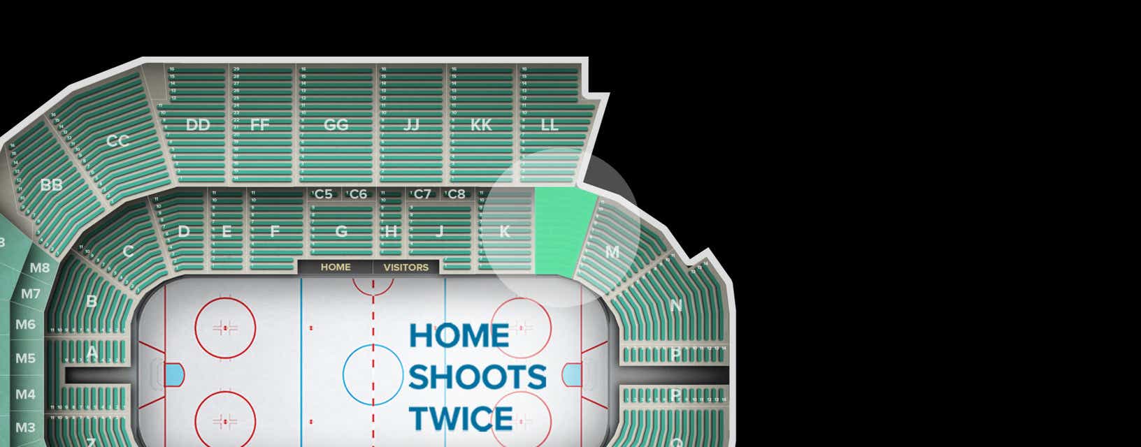 Seat view from Lower