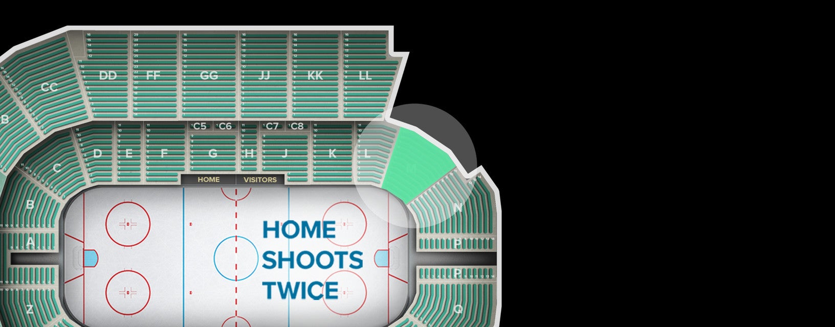 Seat view from Lower