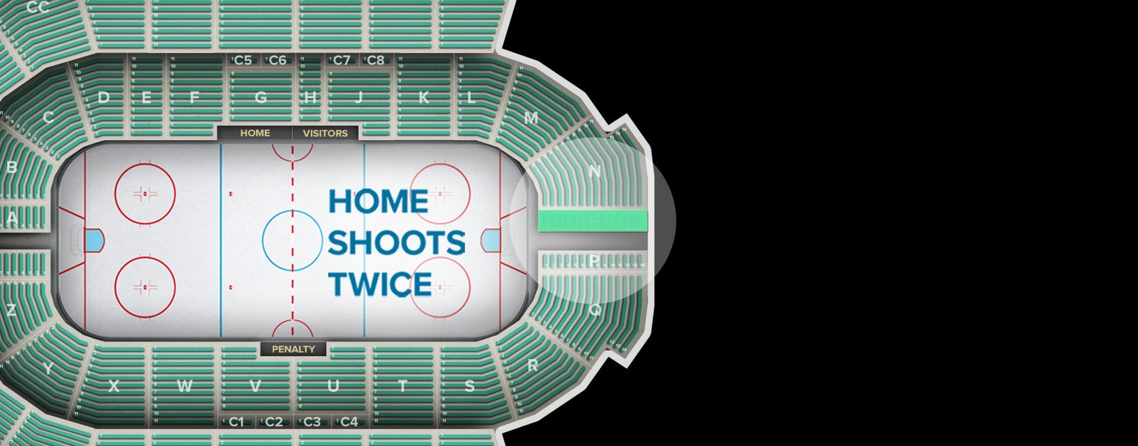 Seat view from Lower