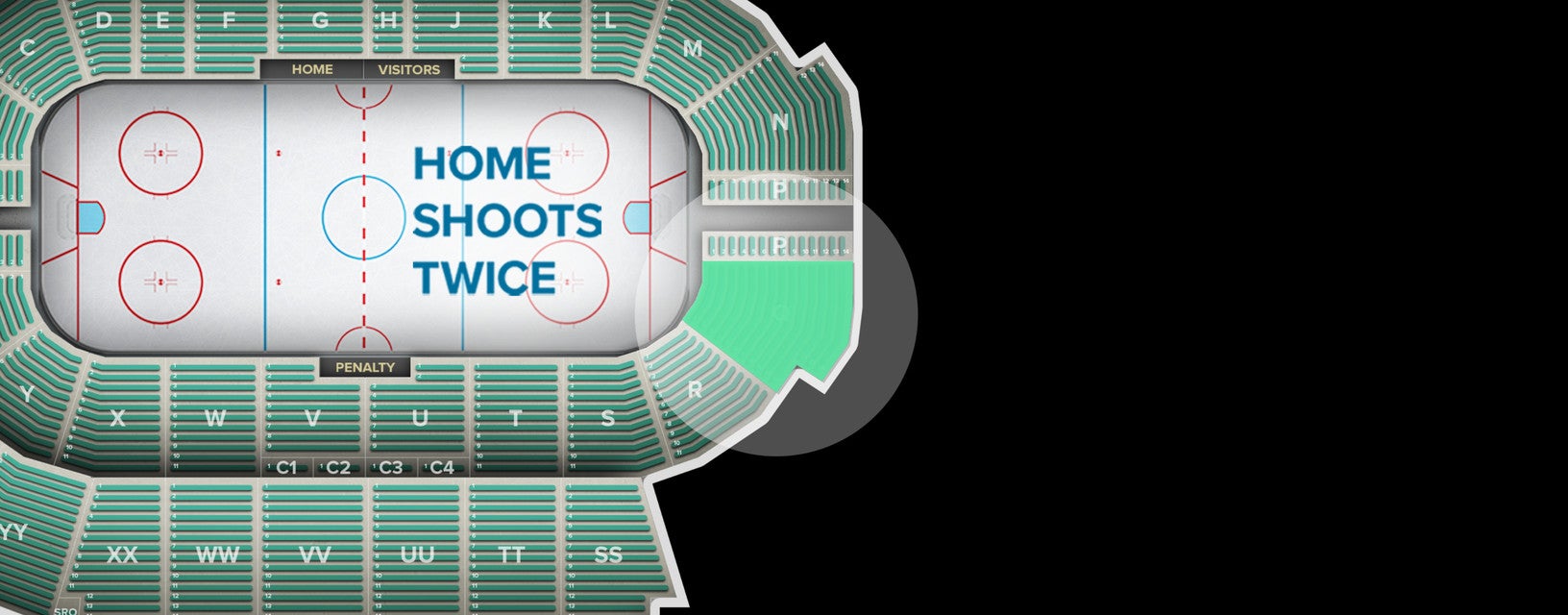 Seat view from Lower