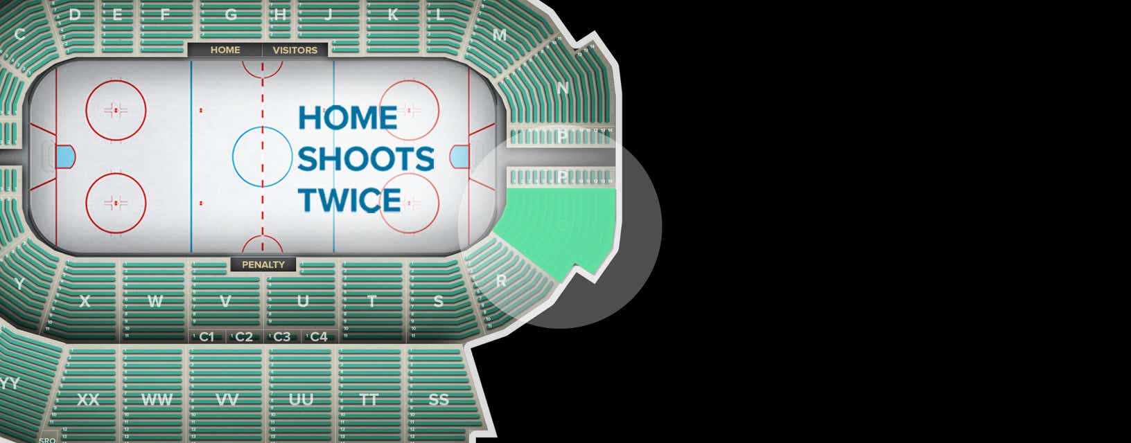 Seat view from Lower