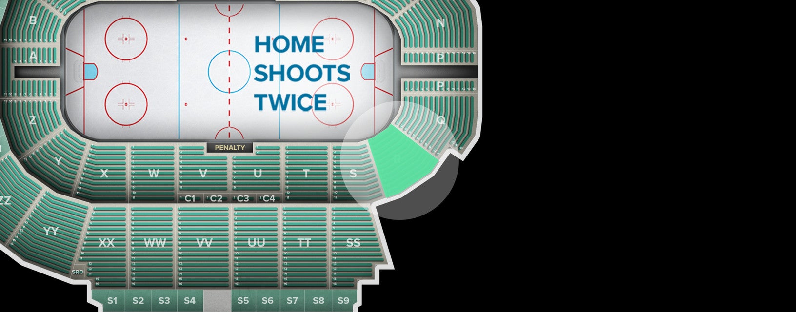 Seat view from Lower