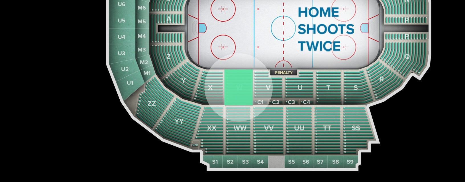 Seat view from Lower
