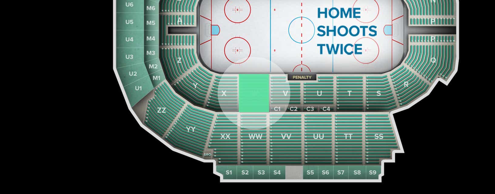 Seat view from Lower