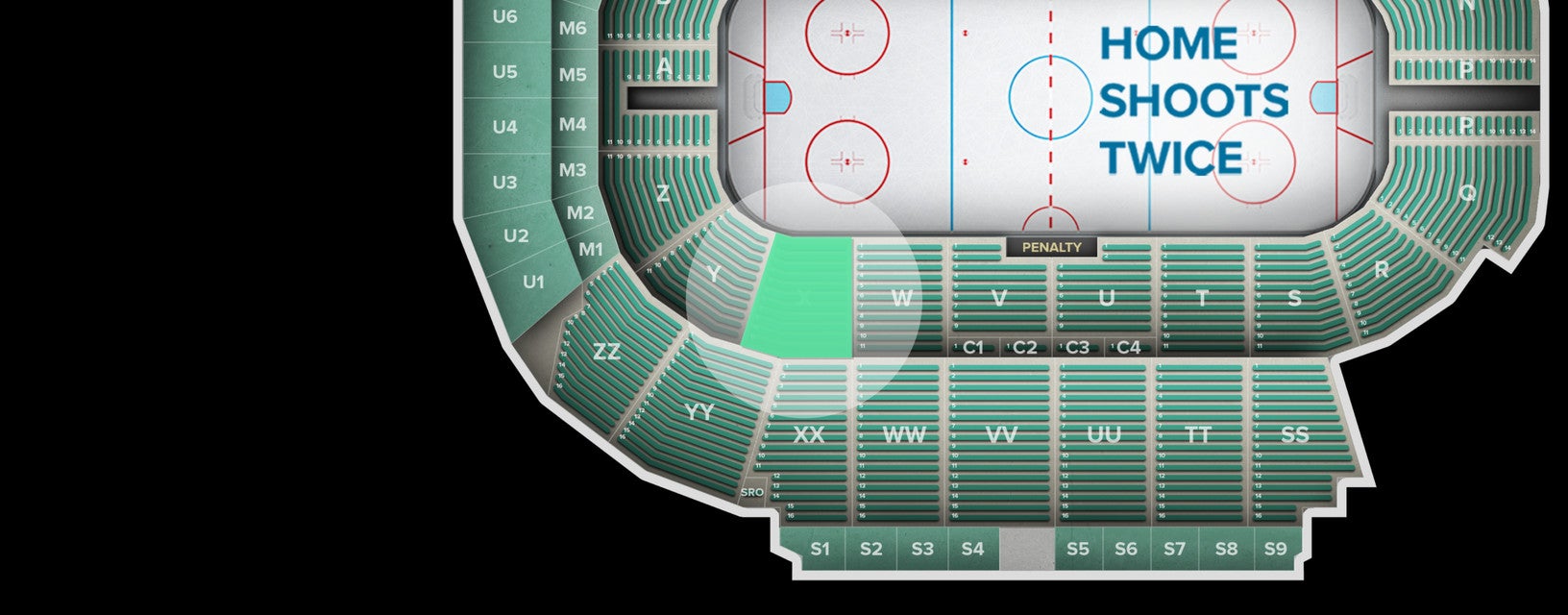 Seat view from Lower