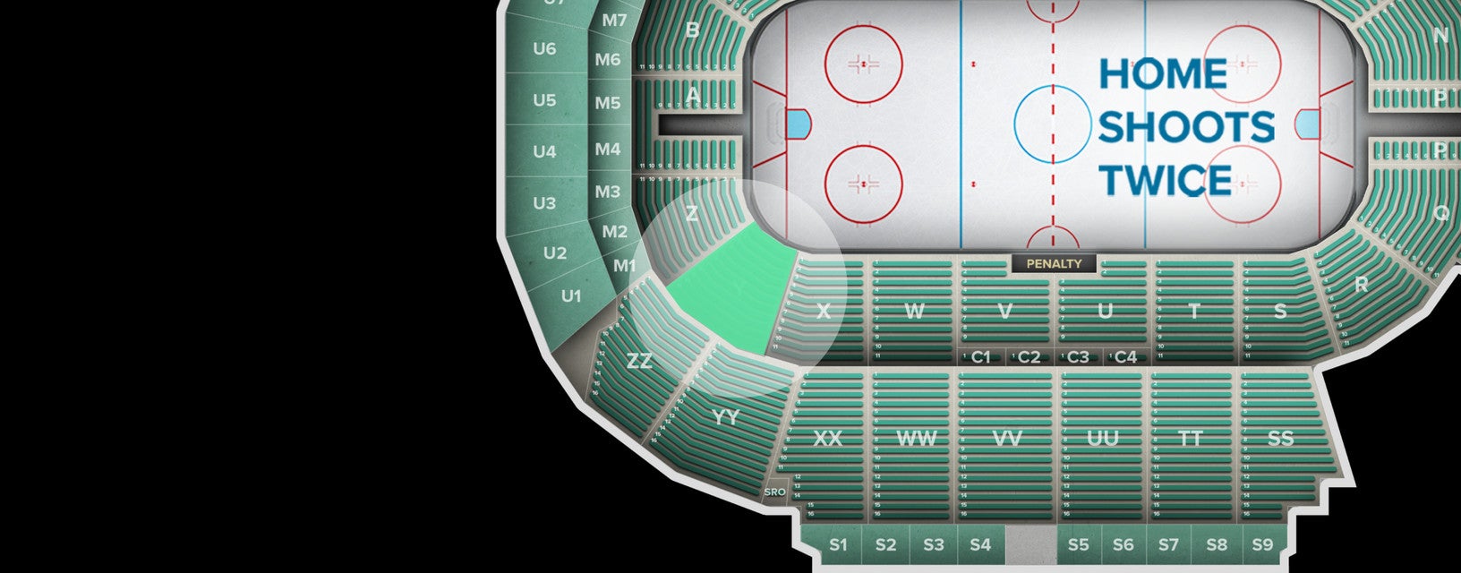Seat view from Lower