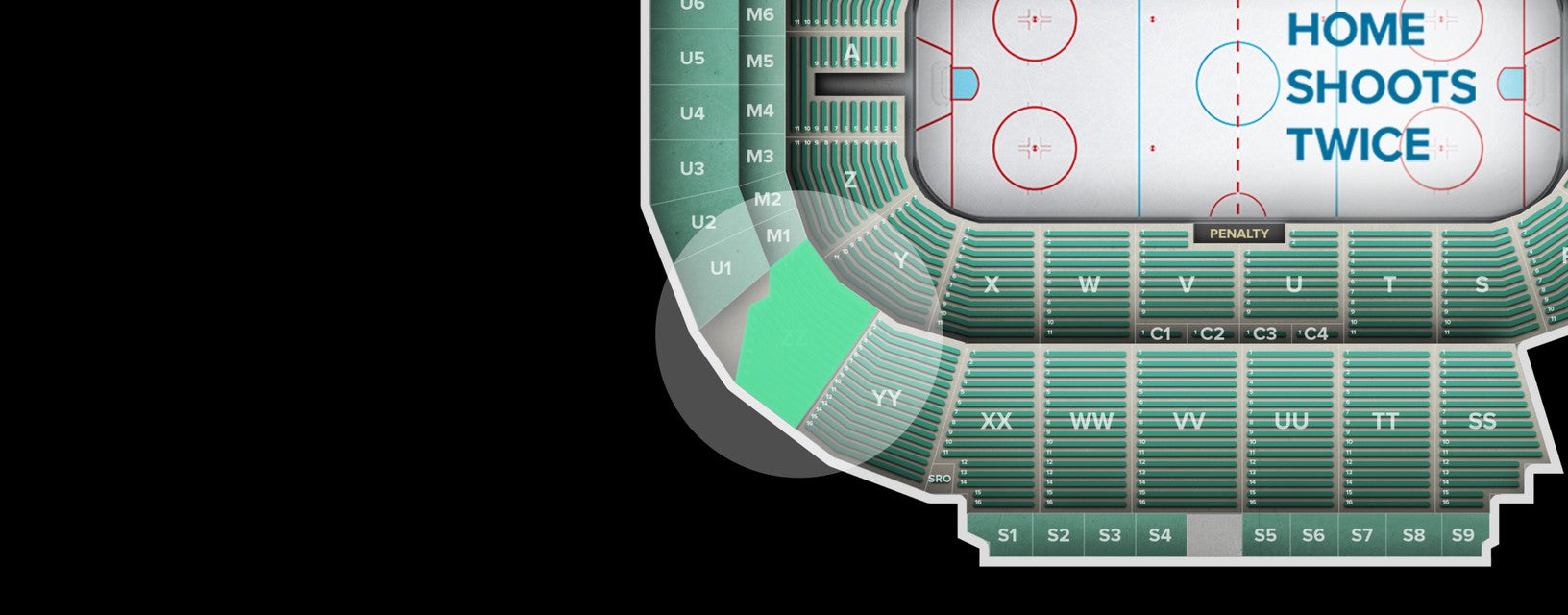 Seat view from Upper
