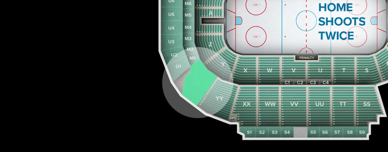 Seat view from Upper