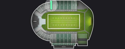 Seat view from Sideline