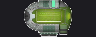 Seat view from Sideline