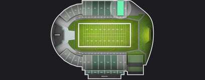 Seat view from Sideline