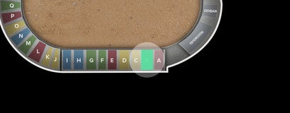 Seat view from Section