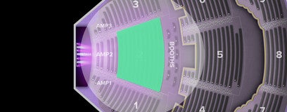 Seat view from Orchestra