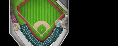 Seat view from Infield