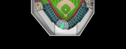 Seat view from Infield