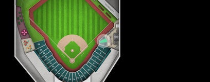 Seat view from Infield