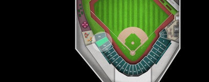 Seat view from Infield