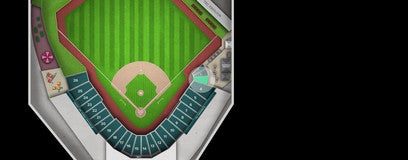 Seat view from Infield