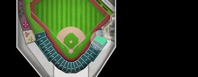 Seat view from Infield