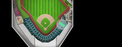 Seat view from Infield