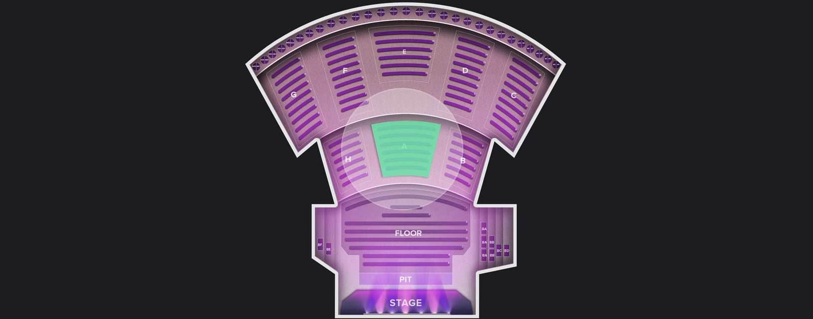 Seat view from Section