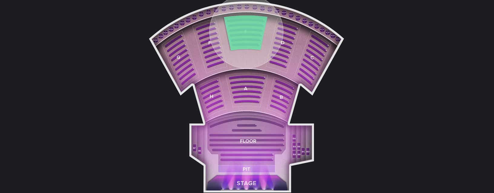 Seat view from Section