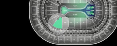 Seat view from Prime Loge