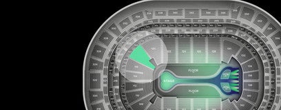 Seat view from Prime Loge