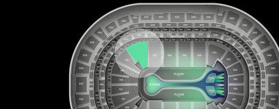 Seat view from Prime Loge