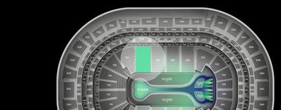 Seat view from Prime Loge