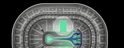 Seat view from Prime Loge