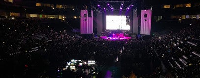 Seat view from Prime Loge