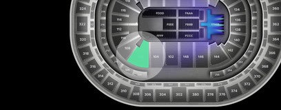 Seat view from Prime Loge