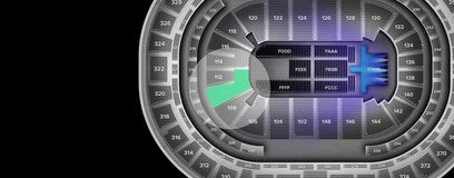 Seat view from Prime Loge