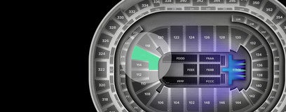 Seat view from Prime Loge