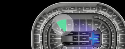 Seat view from Prime Loge