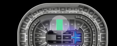 Seat view from Prime Loge