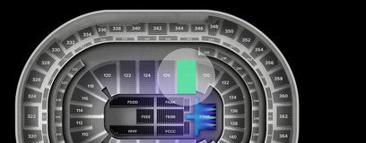 Seat view from Prime Loge