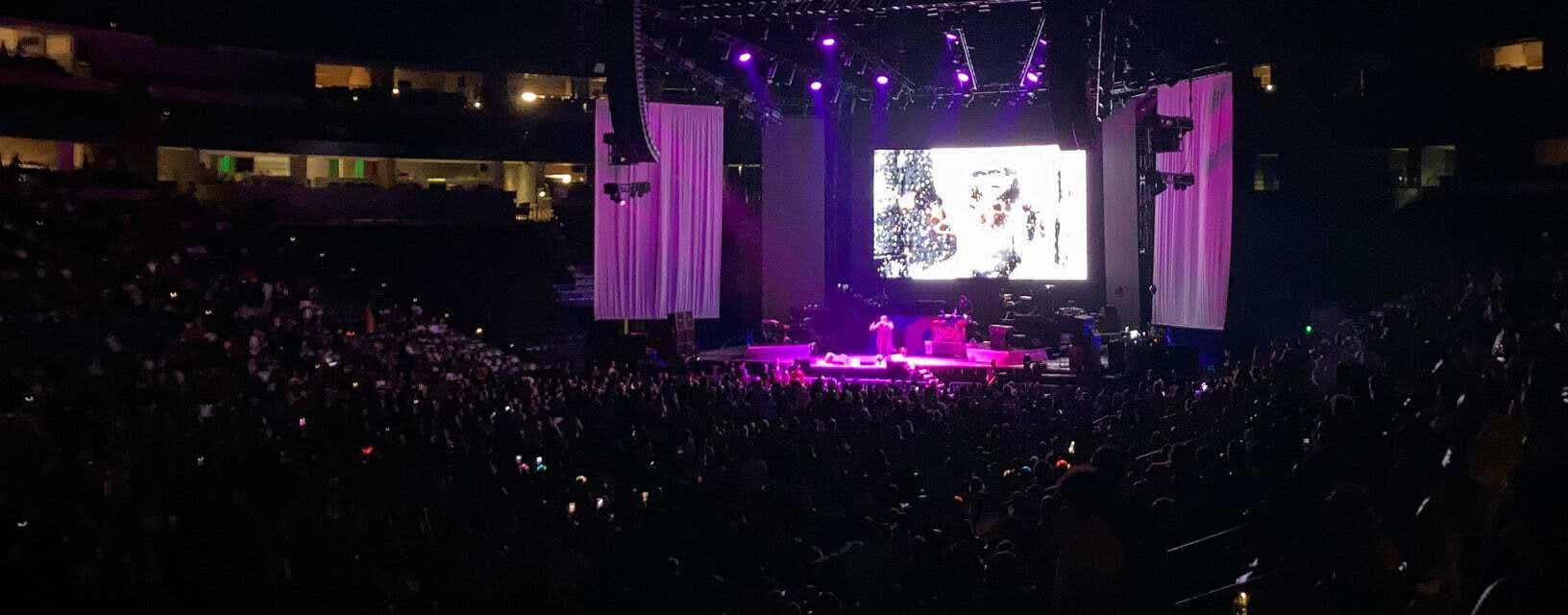 Seat view from Prime Loge