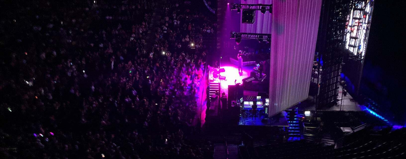 Seat view from Club