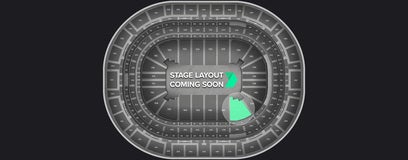 Seat view from Prime Loge