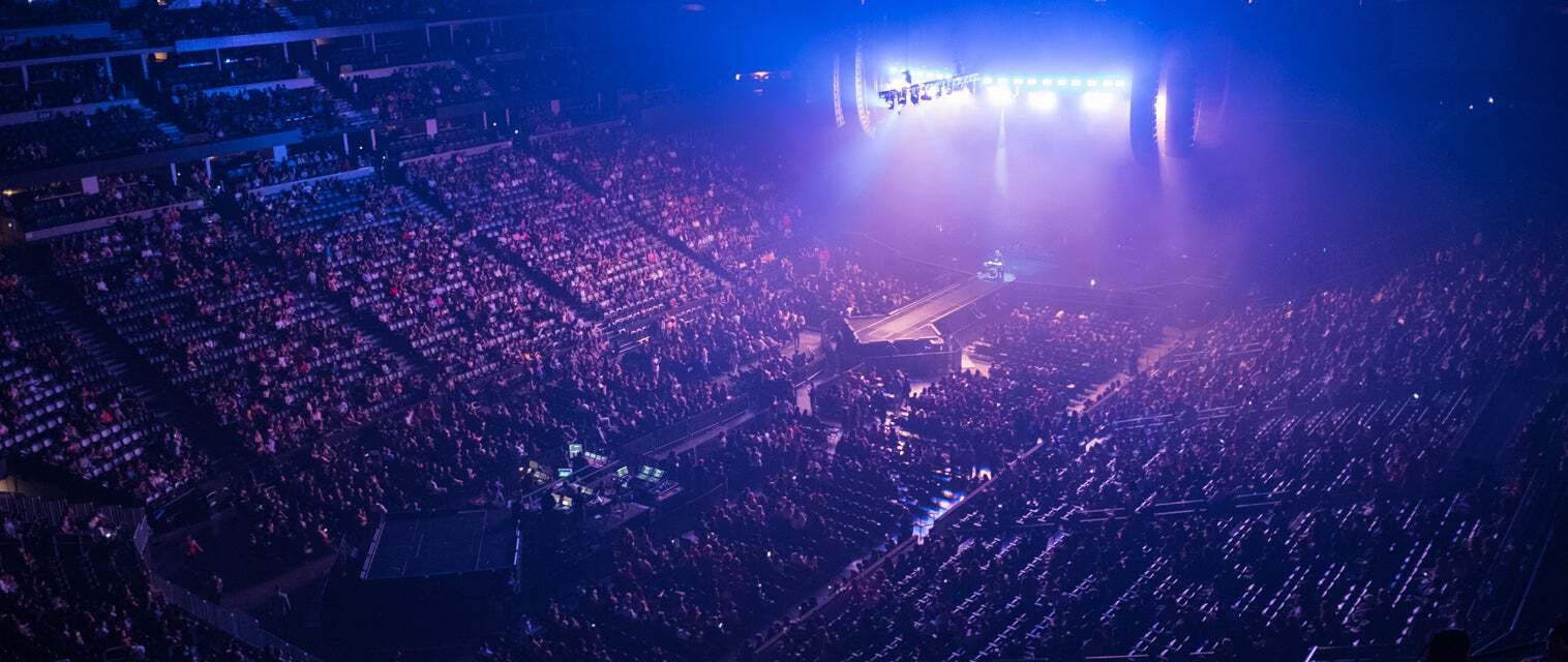 Seat view from Upper Corner Balcony