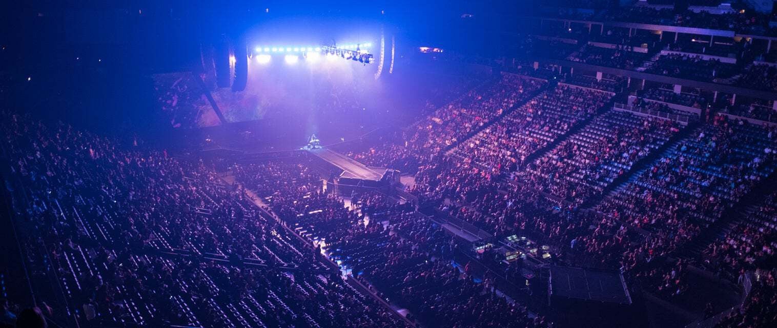 Seat view from Upper Corner Balcony