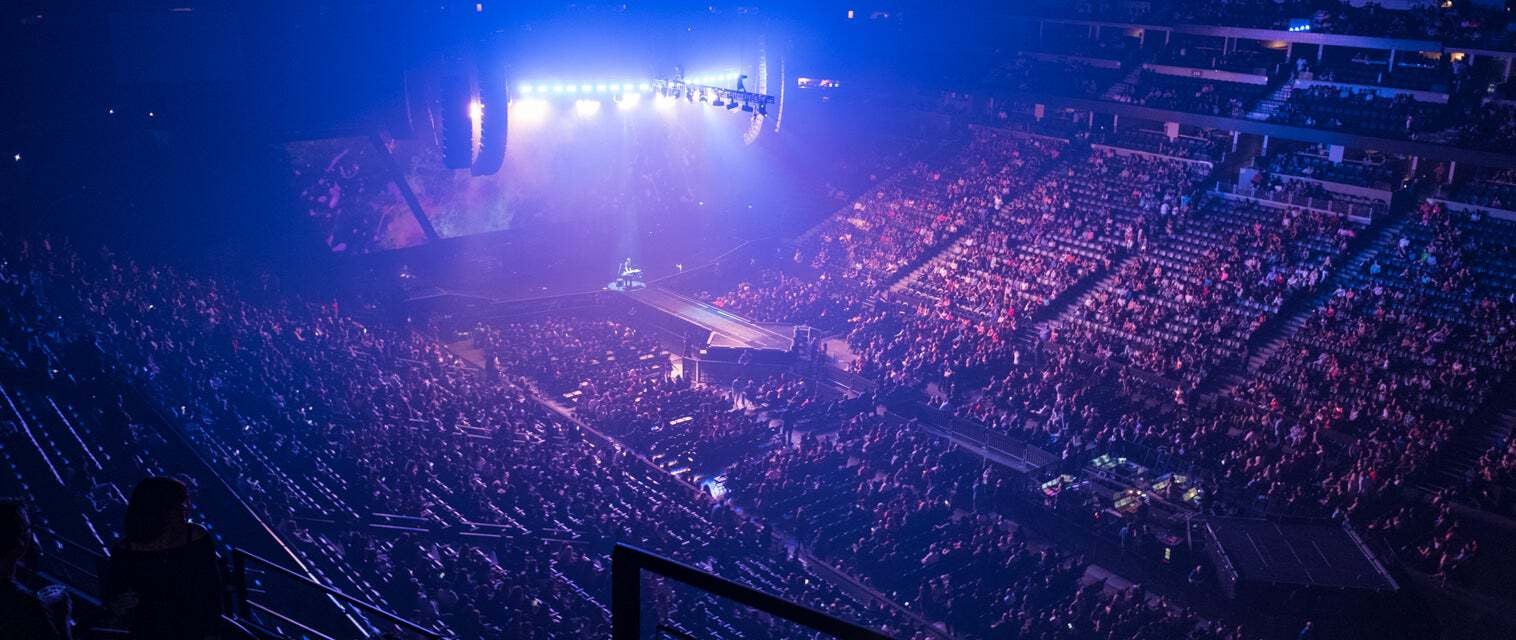 Seat view from Upper Corner Balcony