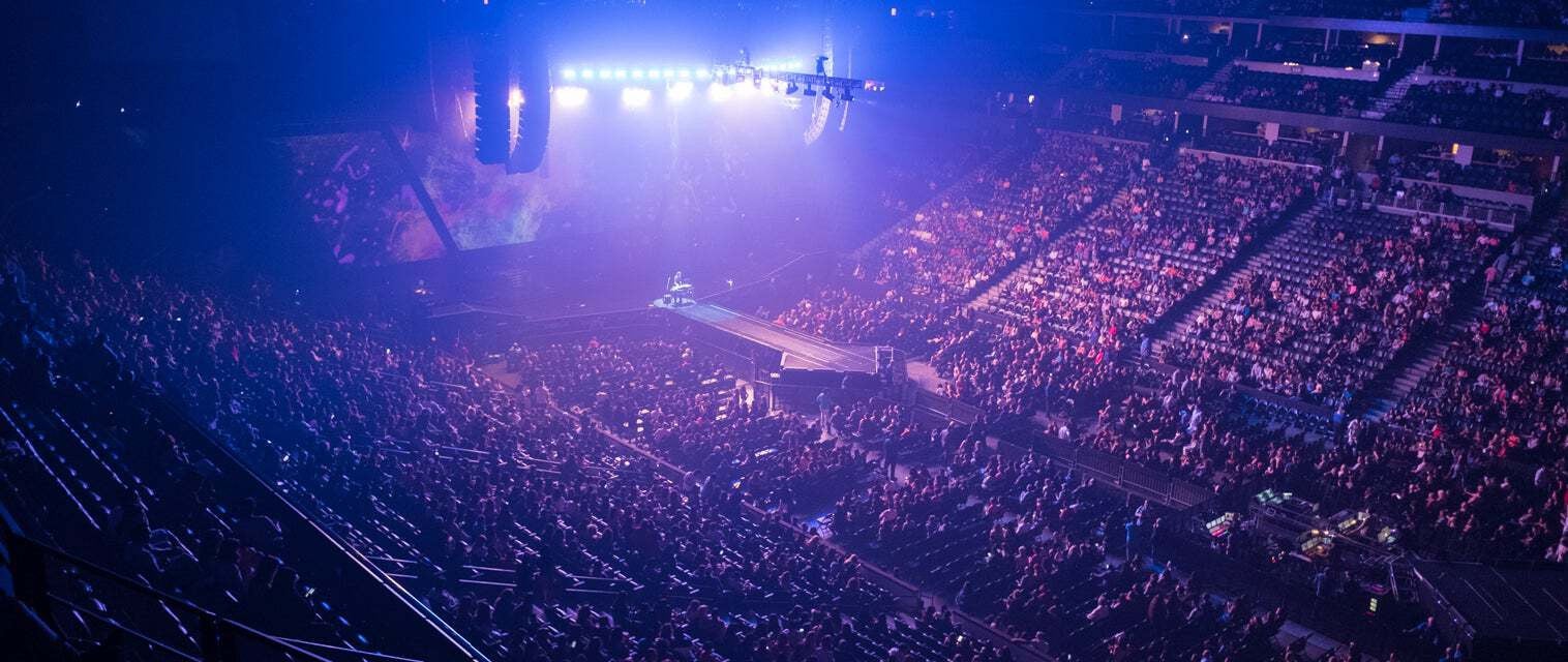 Seat view from Upper Center