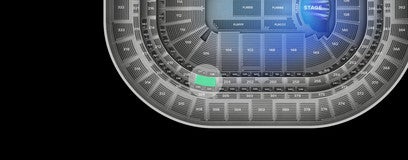Seat view from Club