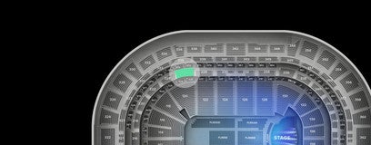 Seat view from Club