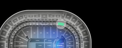 Seat view from Club