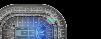 Seat view from Club